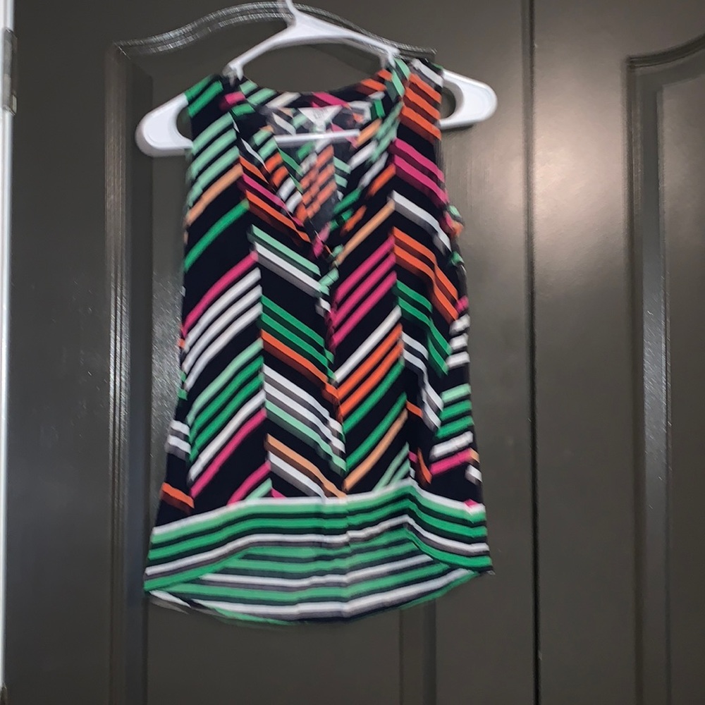 Multi colored tank
